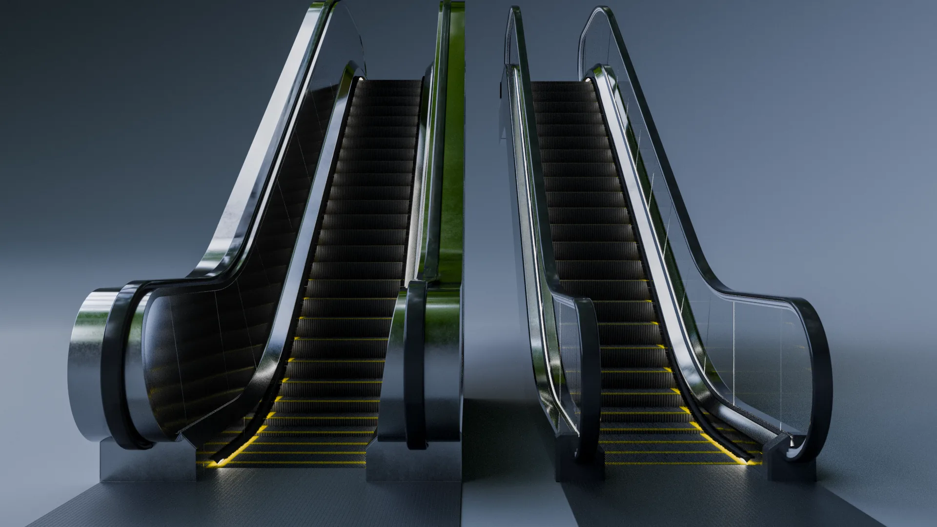 Procedural Escalator preview 2